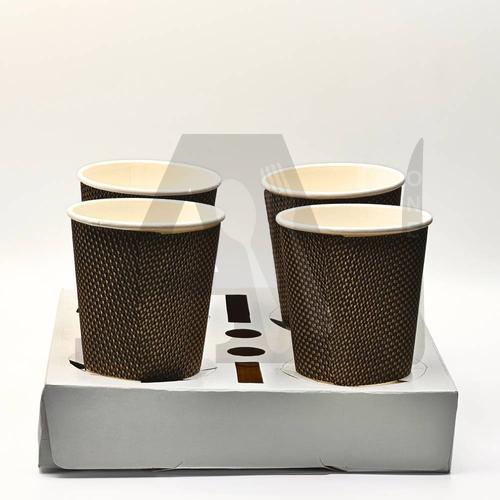 Bleach Card Coffee Cup Carrier - 4 Cups