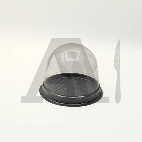 Imported Clear Round Dome Cake Container - B1085