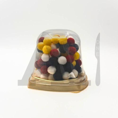 Pastry Cake Container with Clear Dome Lid