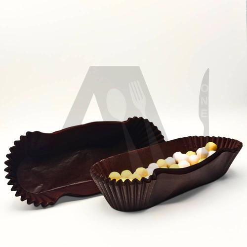 Oval Boat-Shaped Paper Baking Cups (Cake & Pastry Trays)