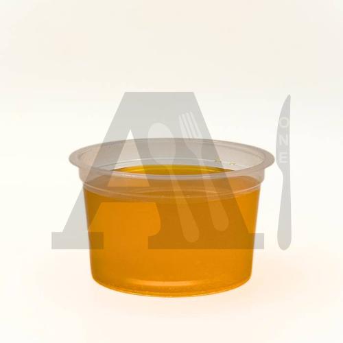 PP Plastic Hinged Sauce Dip - 80 ml