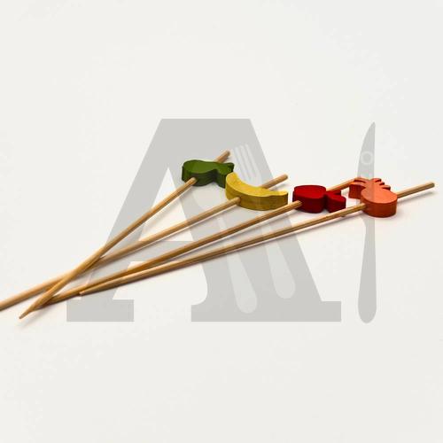 Wooden Fruit & Burger Picks