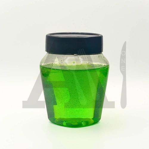 Dry Fruit Jar with Black Lid - 500 ml