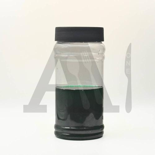 PET Sweet Jar with Black Lid - 1000 ml (Round Ribbed)