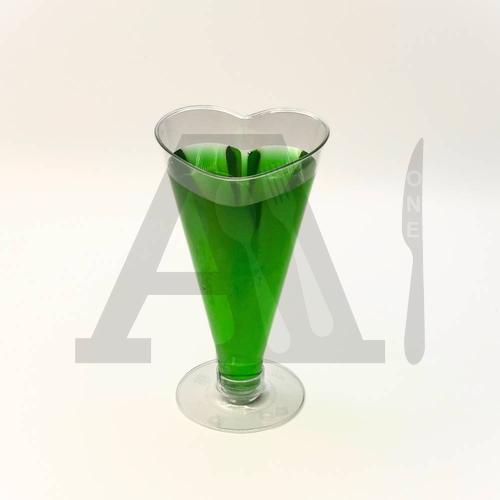 Imported Acrylic Dessert Cup GD28 - Cone Glass on Stem