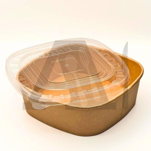 Kraft Square Food Box 1000 ml