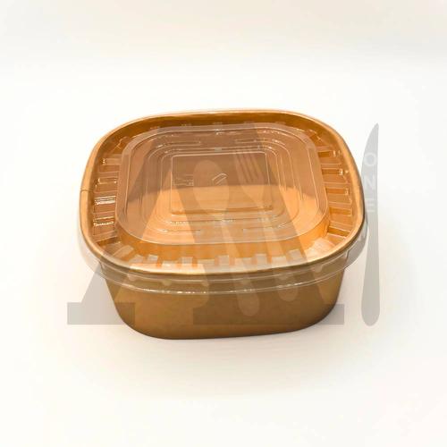 Kraft Square Food Box 500 ml