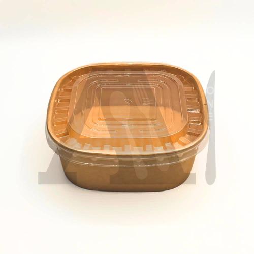 Kraft Square Food Box 750 ml