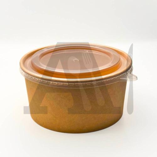 Kraft Paper Round Bowl 1000 ml