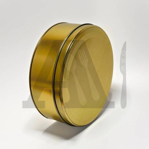 Round Shape Tin - Local Golden - 7.5 inch