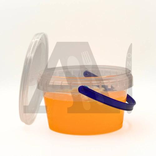 Turkey Plastic Selling Bucket with Lid - 500 ml