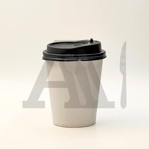Single Wall White Paper Coffee Cup 8 oz (Imported)