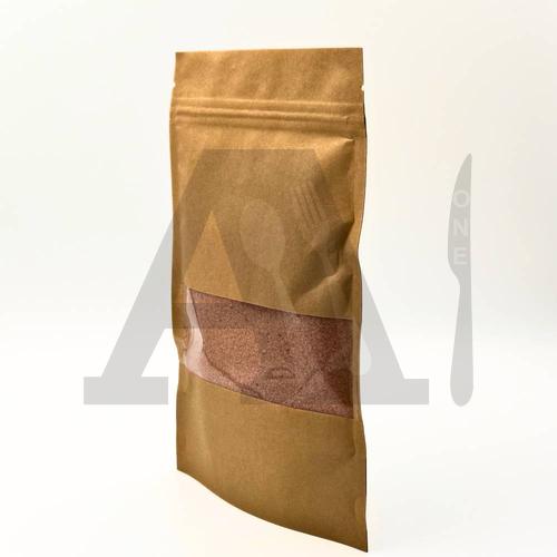 Kraft Stand-Up Zipper Pouch 14x20 cm (Imported)